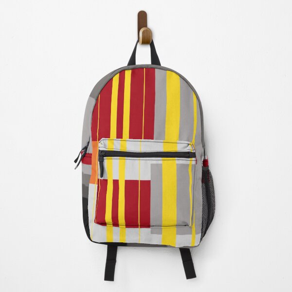 Item preview, Rectangles and Stripes in yellow grey designed and sold by Move-Art.