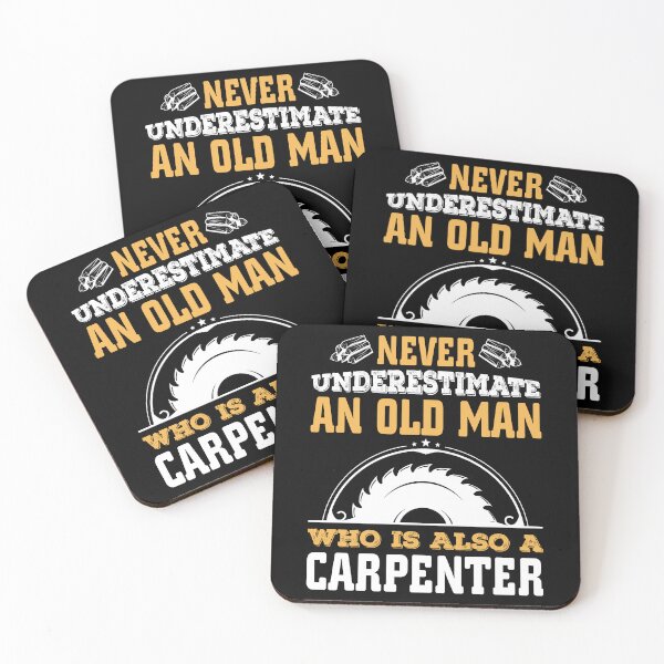 Item preview, Never Understimate An Old Man Who Also A Carpenter designed and sold by Joxxio.