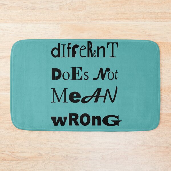 Item preview, Different Doesnt Mean Wrong Unique Type designed and sold by taiche.
