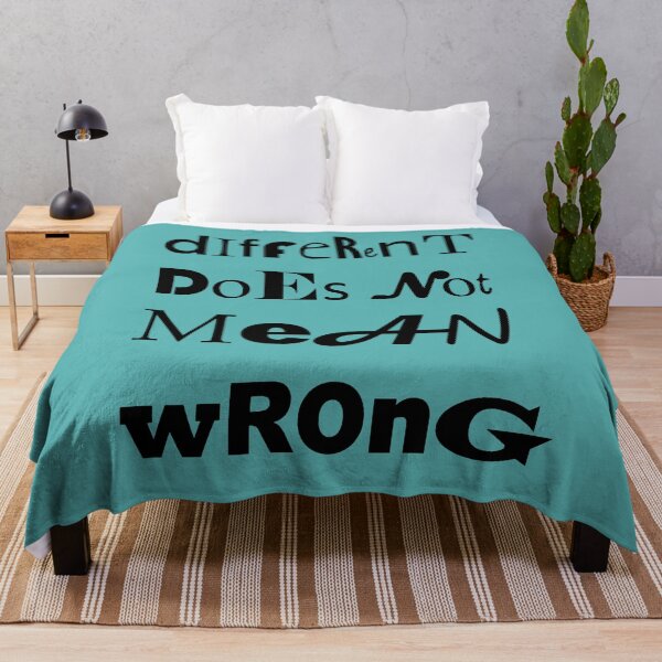 Item preview, Different Doesnt Mean Wrong Unique Type designed and sold by taiche.