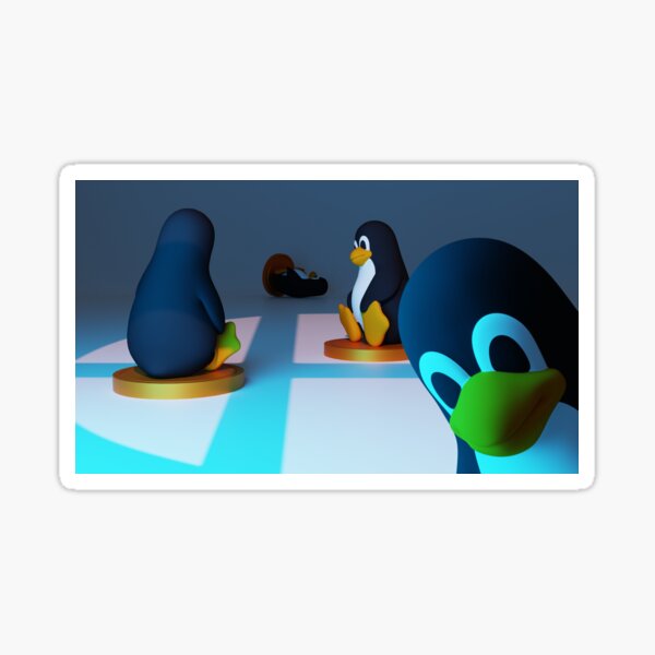 Linux vs the Window Sticker
