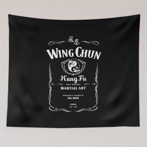 Item preview, Vintage Wing Chun Retro Martial Arts Kung Fu Ving Tsun Design designed and sold by Zanshin-Art.