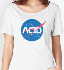 Acid vs Nasa Women's Relaxed Fit T-Shirt