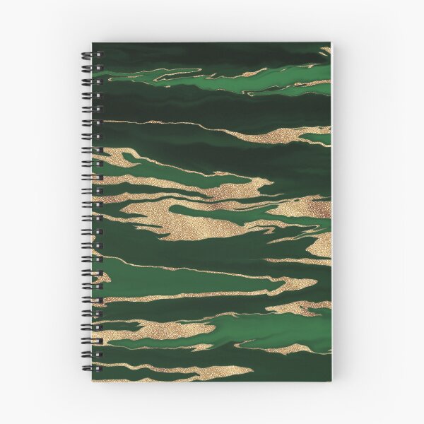 Item preview, Gold Green Marble Abstract Painting designed and sold by NdesignTrend.