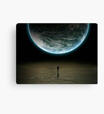 Alone In Space Canvas Print