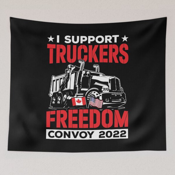 Item preview, I Support Truckers Freedom Convoy 2022 Shirt, Truck You Trudeau Shirt, Trucker For Freedom Shirt, Protect Our Freedom, Mandate Freedom Shirt designed and sold by aymob.