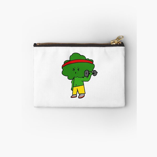 Item preview, Cartoon Broccoli Working Out  designed and sold by poppycoleman777.