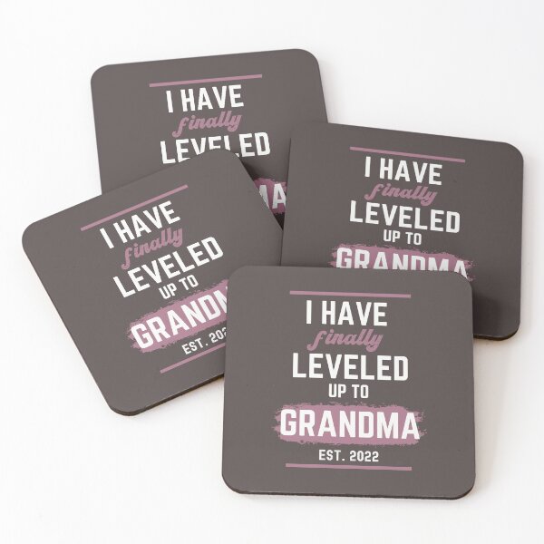 Item preview, I Have Finally Leveled Up To Grandma 2022 Gift for Mom Grandma Women designed and sold by JooArtPrints  ★★★★★.