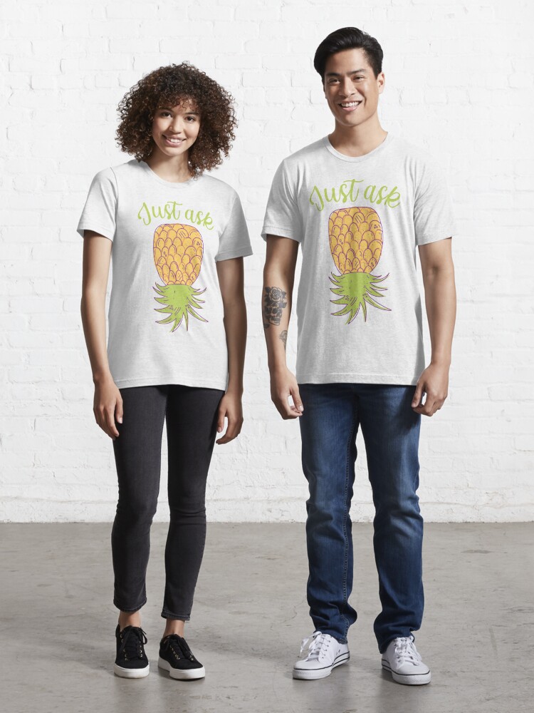 Anatomy Of A Pineapple - Upside Down Pineapple Swinger Unisex T-Shirt