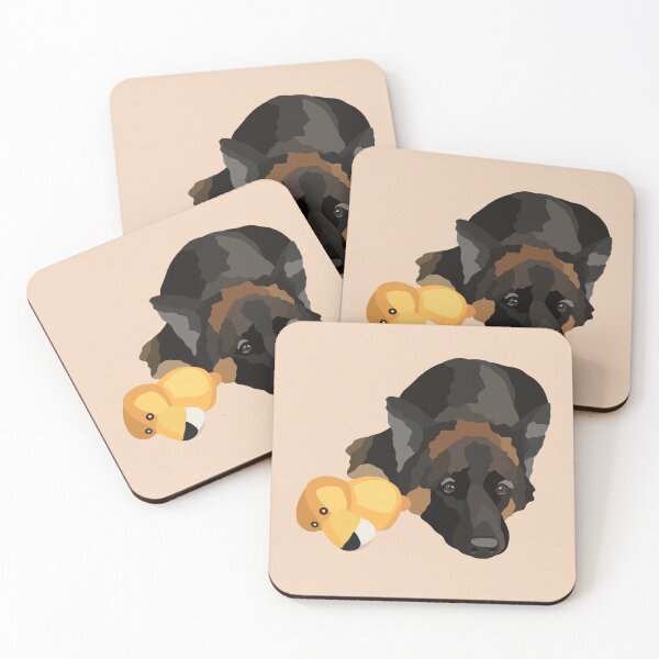 Item preview, German Shepherd Dog Portrait Digital Illustration designed and sold by sherylwylie.