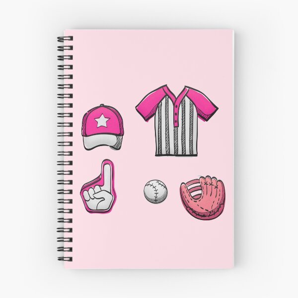 Item preview, Baseball items pink  designed and sold by AmDotArt.