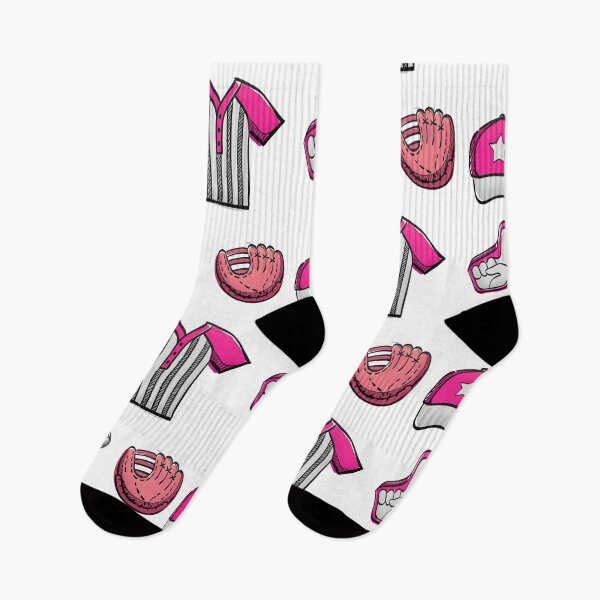 Item preview, Baseball items pink  designed and sold by AmDotArt.