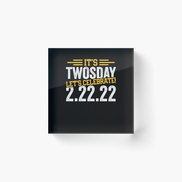 Item preview, Its Twosday My Birthday 2.22.22 Shirt, Twosday Birthday 2022 Shirt, February 2nd 2022 Shirt, Tuesday 2-22-22 Shirt, Numerology Date Shirt designed and sold by aymob.