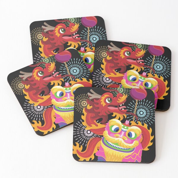 Item preview, Lion and Dragon Dance designed and sold by myronmarlulns.