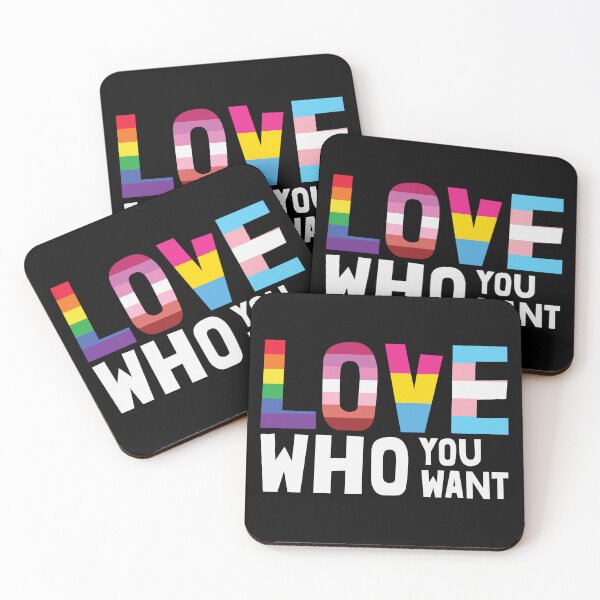 Item preview, Love Who You Want -  lgbtq ia  designed and sold by Fruitsome.