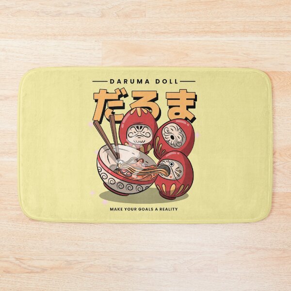 Item preview, Daruma Dolls Eating Ramen Noodle Lovers designed and sold by mrkedi123.