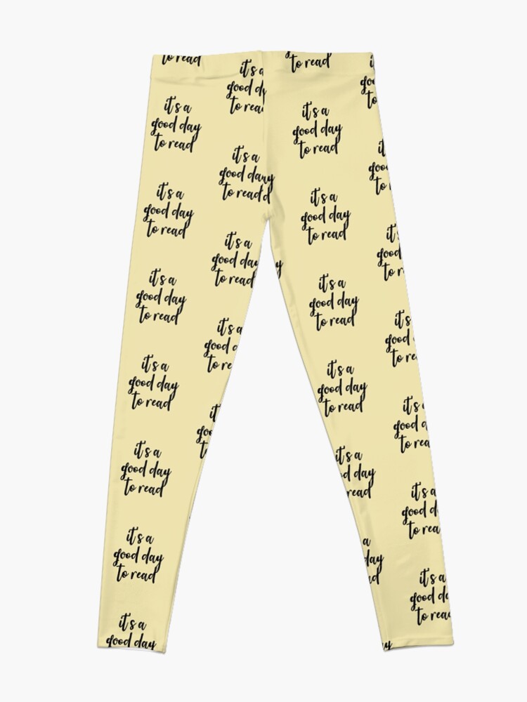 Discover It's A Good Day To Read Leggings
