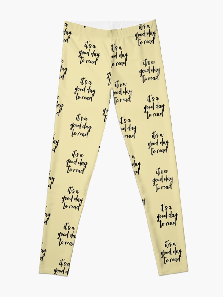 Discover It's A Good Day To Read Leggings