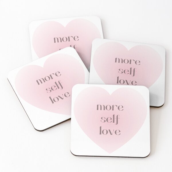 Item preview, more self love soft heart (pink) designed and sold by teethfairy.