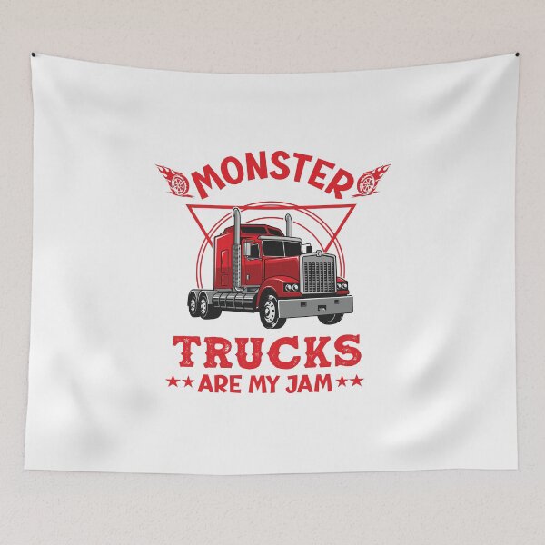 Item preview, Monster Trucks Are My Jam designed and sold by beefrancky.