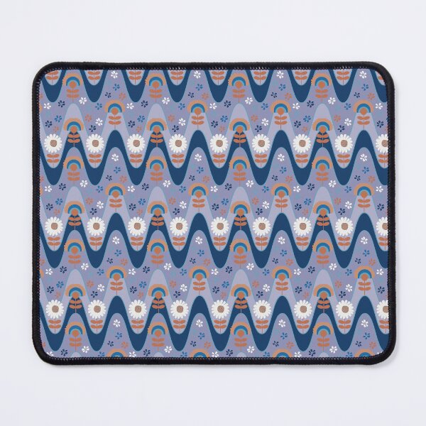 Item preview, floral wave -purple designed and sold by InkAmsterdam.