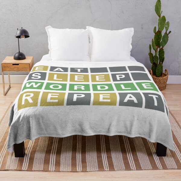 Item preview, Eat Sleep WORDLE repeat designed and sold by NashG-art.