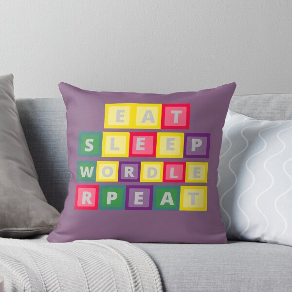 Item preview,  EAT SLEEP WORDLE REPEAT/ FUNNY WORDLE GAME/CROSSWORD/ PUZZLE GIFT/FAN WORDLE /WORDLE GIFT designed and sold by Reddiamond3 ⭐⭐⭐⭐⭐.