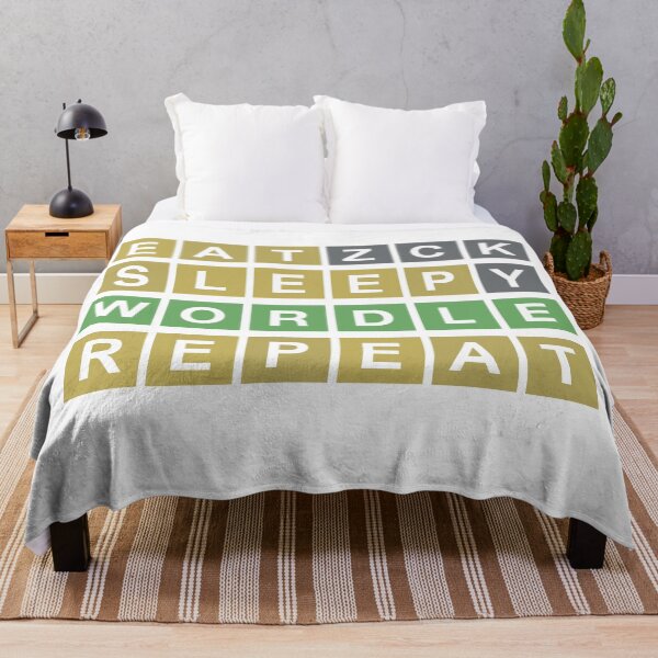 Item preview, Eat Sleep WORDLE repeat 2 designed and sold by NashG-art.