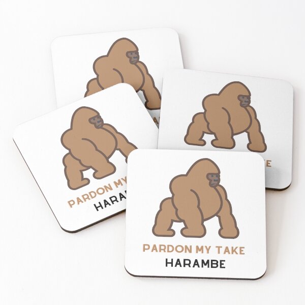 Item preview, Pardon My Take Harambe designed and sold by Fayad-Art.