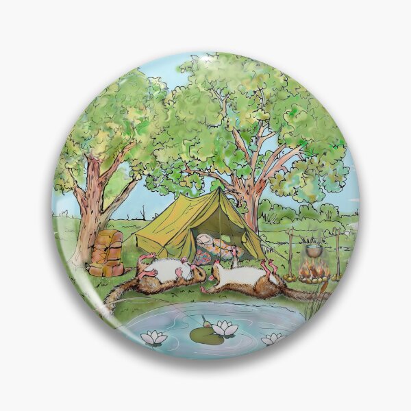 Item preview, Dormice camping / Dormouse  designed and sold by saf-saf.