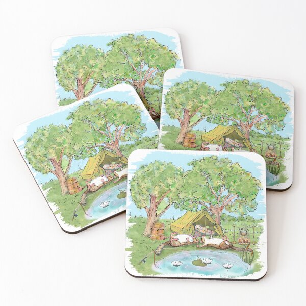 Item preview, Dormice camping / Dormouse  designed and sold by saf-saf.