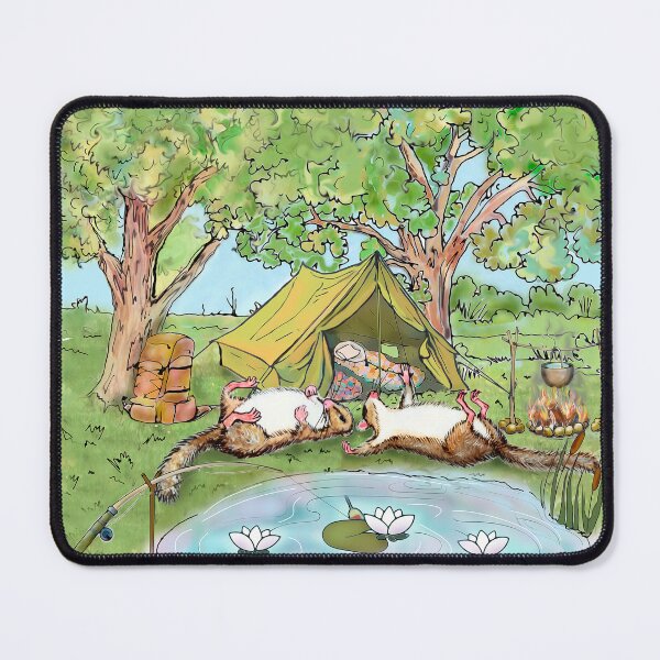 Item preview, Dormice camping / Dormouse  designed and sold by saf-saf.
