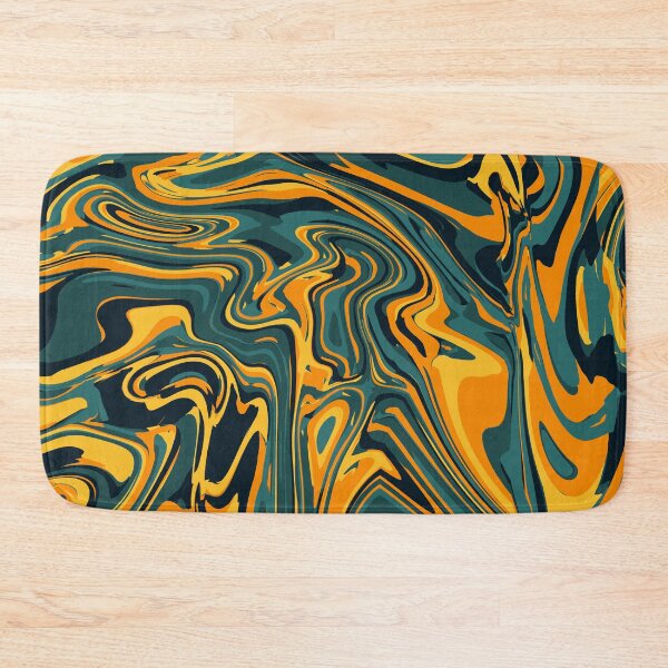 Item preview, Orange Drip Abstract Liquid Swirl designed and sold by Saanis.