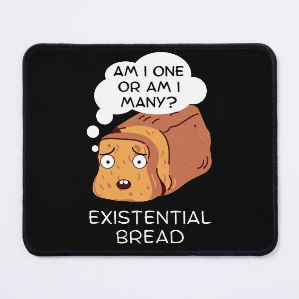 Item preview, Existential Bread: Kawaii Bread Pun designed and sold by Caregiverology.