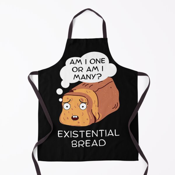 Item preview, Existential Bread: Kawaii Bread Pun designed and sold by Caregiverology.