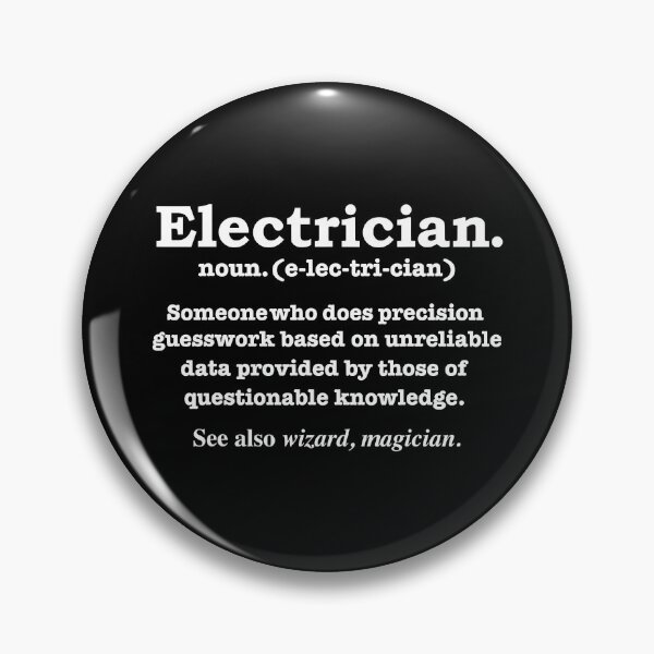 Item preview, Electrician Definition designed and sold by SageTobias.