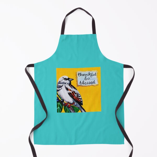 Item preview, THANKFUL AND BLESSED / BIRD PAINTING designed and sold by Dr. Diksha Singh.