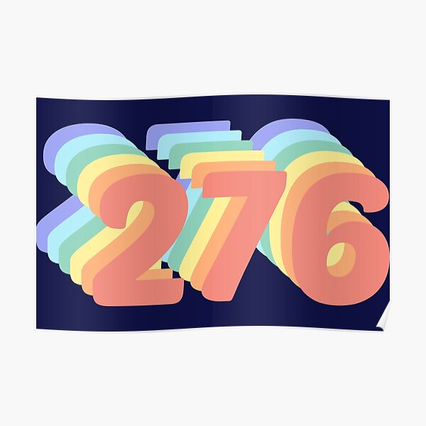 276-area-code-zip-code-location-rainbow-poster-by-wa-ka-ne-redbubble