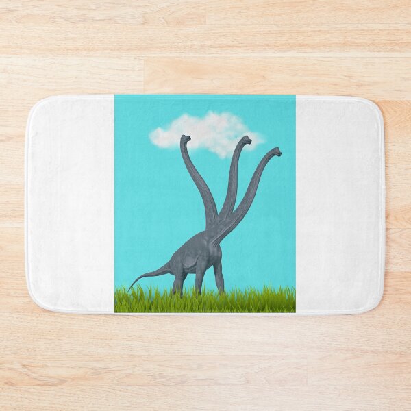 Item preview, Three-necked dinosaur (blue sky & grass edition) designed and sold by CosmicStory.