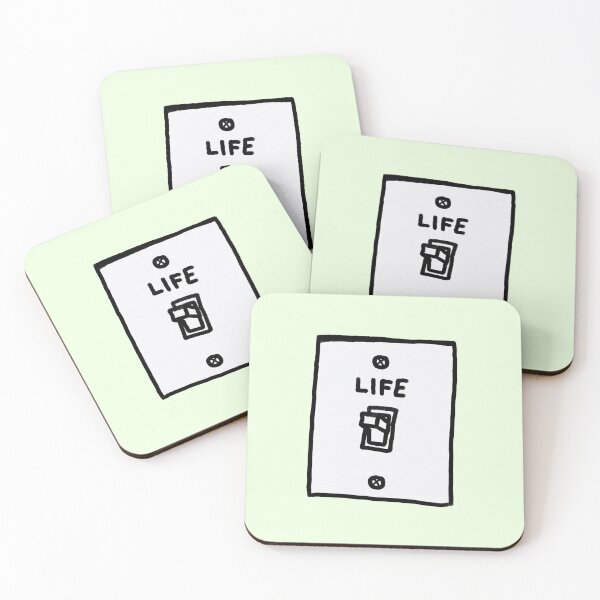 Item preview, life button designed and sold by ventumpluviam.