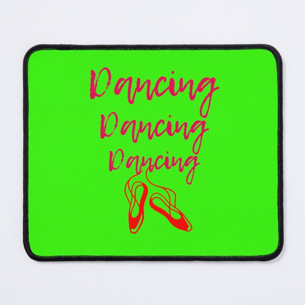 Item preview, Ballet shoes with the dancing word. designed and sold by Trianglegreen.