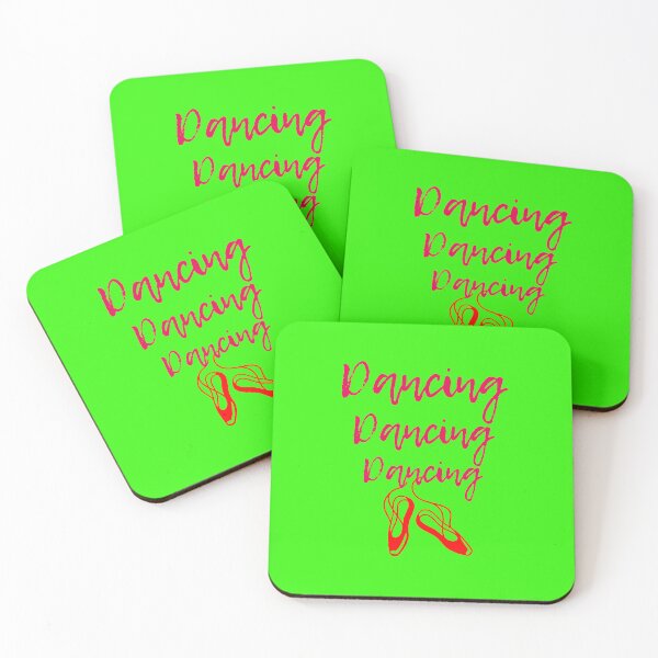 Item preview, Ballet shoes with the dancing word. designed and sold by Trianglegreen.