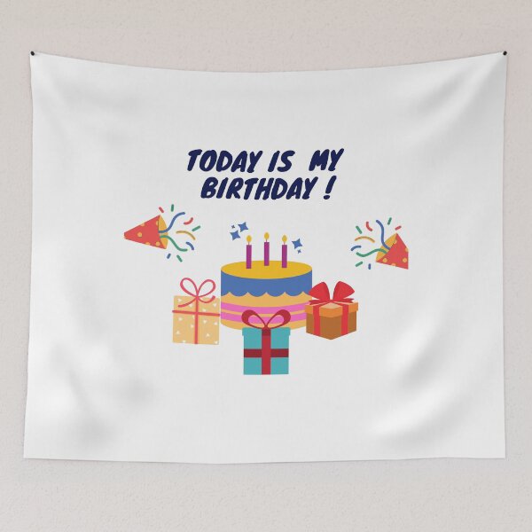 Item preview, Today is my birthday! designed and sold by PhoeniXDreamer.