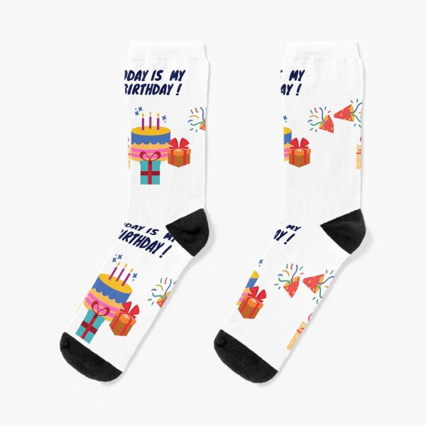 Today is my birthday! Socks