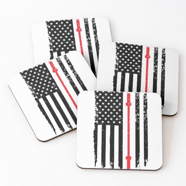 Item preview, American Flag Gym Barbell Sports Athletic Patriotic Design designed and sold by Princeps-.