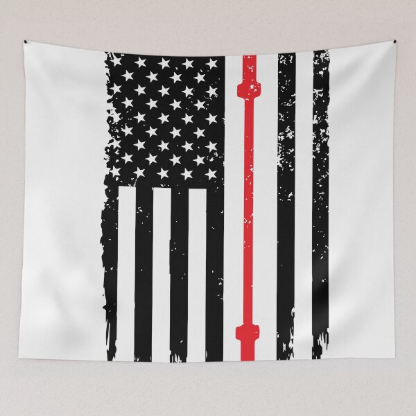 Item preview, American Flag Gym Barbell Sports Athletic Patriotic Design designed and sold by Princeps-.