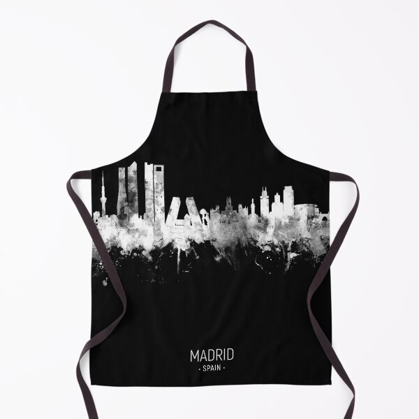 Aperçu de l'œuvre Madrid Spain Skyline créée et vendue par ArtPrints.