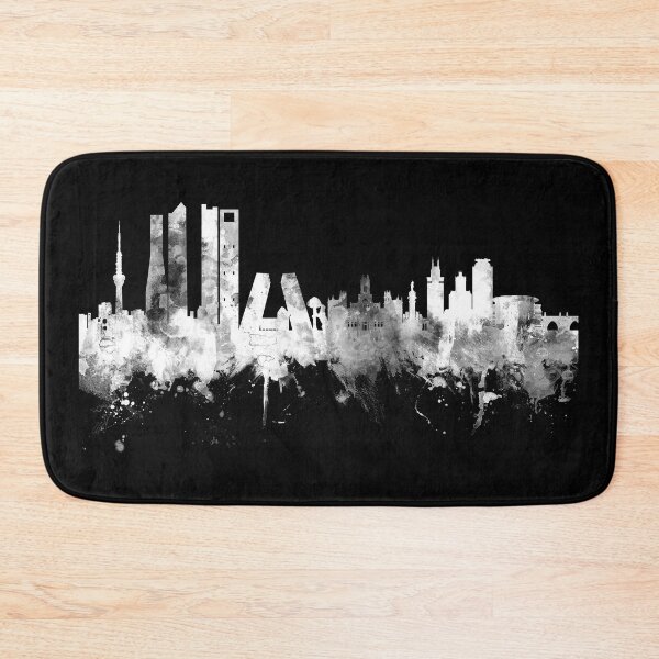 Aperçu de l'œuvre Madrid Spain Skyline créée et vendue par ArtPrints.