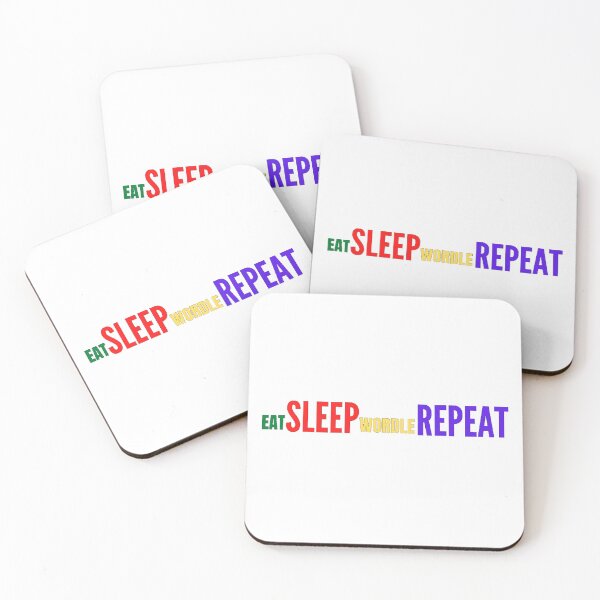 Item preview, Eat Sleep Wordle Repeat  designed and sold by Kikruw.
