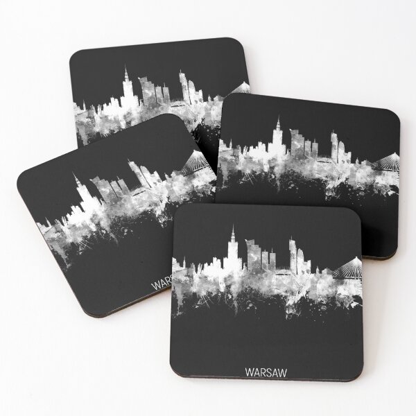 Aperçu de l'œuvre Warsaw Poland Skyline créée et vendue par ArtPrints.